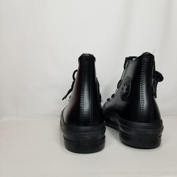 Converse Women's CTAS Lift Leather Platform Hi Tops Size 7.5 Black A12476C NWT - Picture 6 of 9